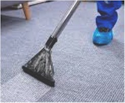 Hot water extraction carpet cleaning method