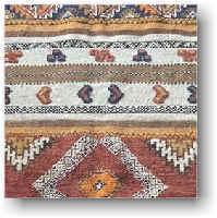 Hand-made Berber Tribal Carpet