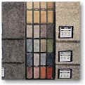 Carpet Samples on display - Carpet Professor