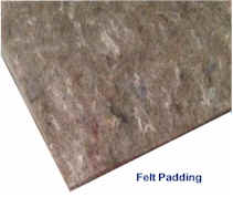 Wool or Felt Fiber Carpet Padding - CarpetProfessor.com